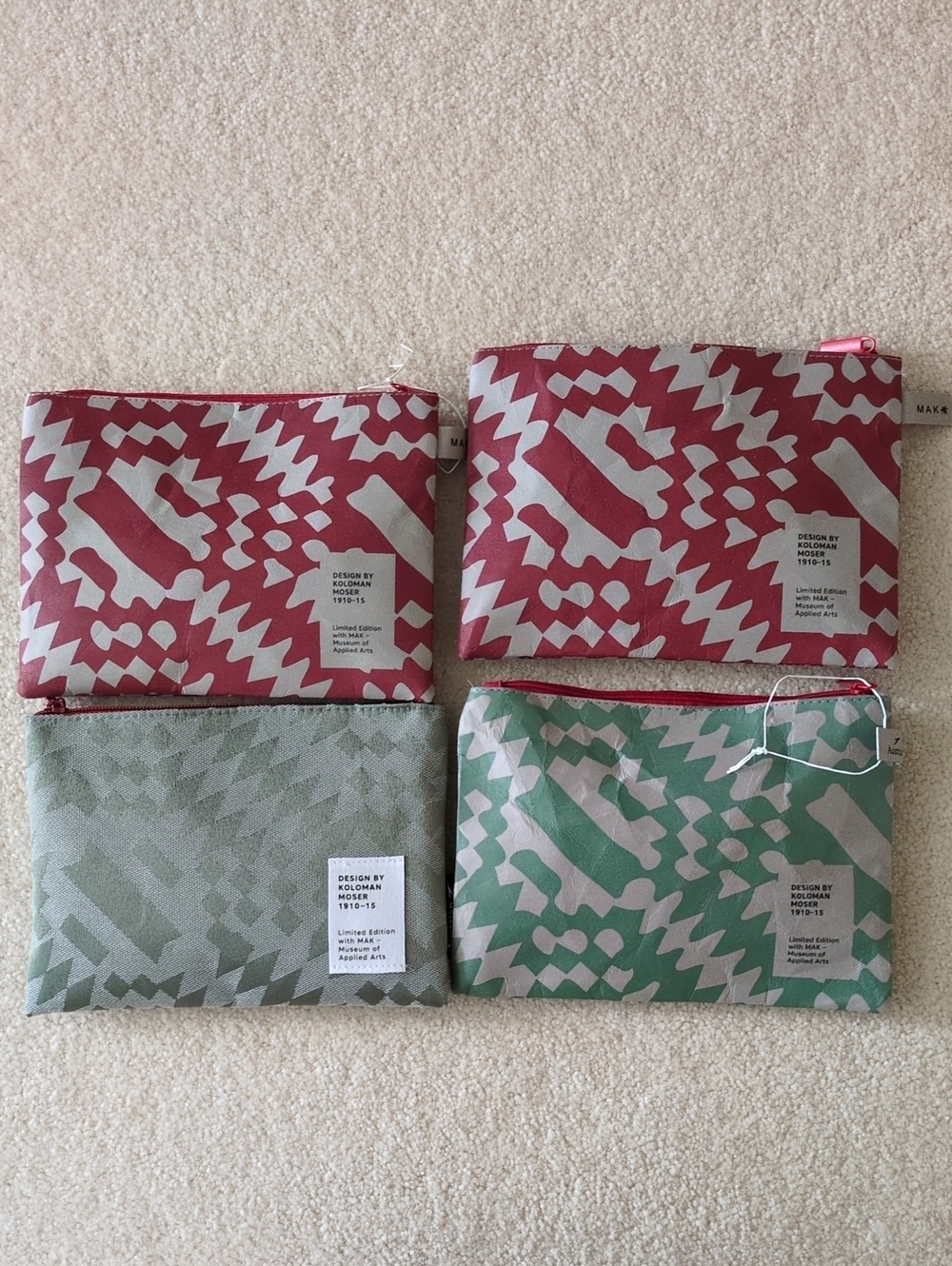 Austrian Air Amenity Bag Kit OPENED with unused Eye Mask and Socks